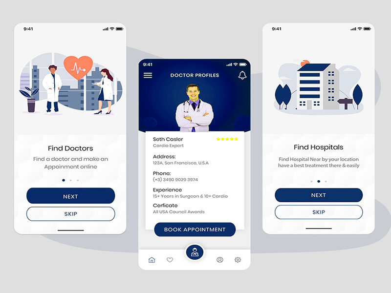 mobile app for clinics