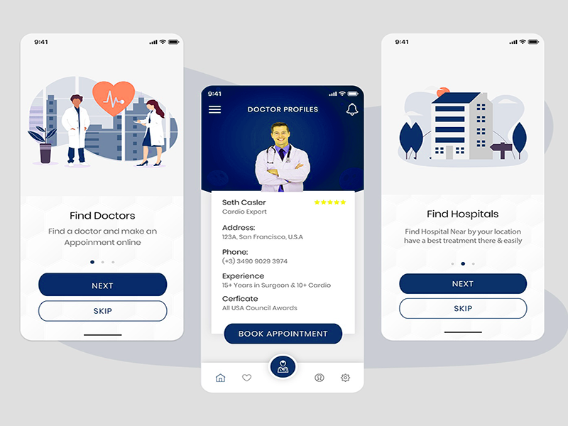 doctor finder mobile app