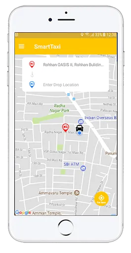 Taxi Mobile App - Fexle