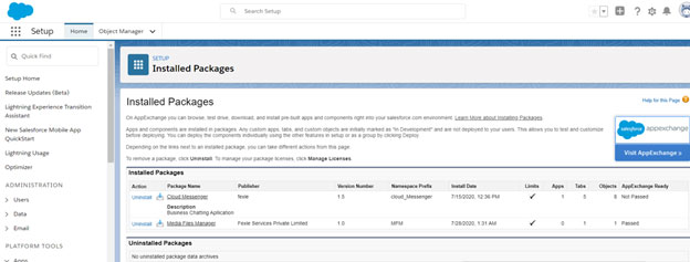 Checking Installed Packages