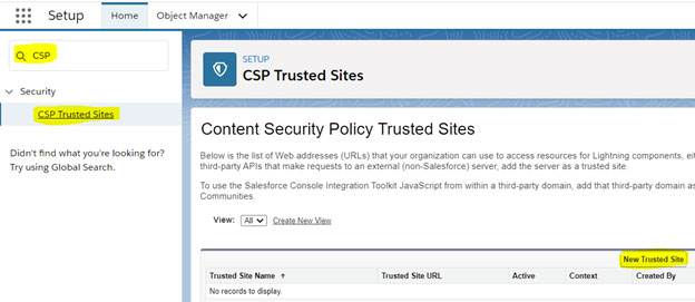 Enabling Trusted Sites